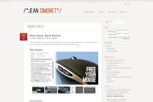 Good Minimal theme site design template sample