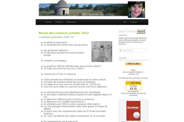 Nouveau theme site design template sample