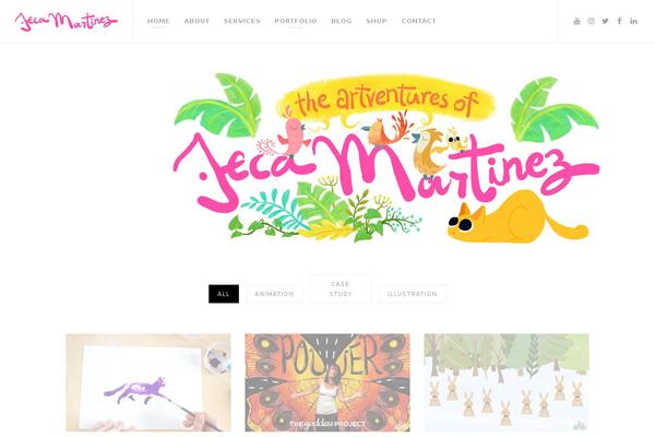 Willow theme site design template sample