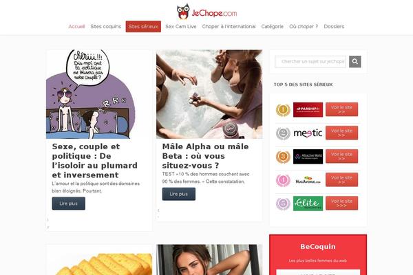 Focusblog theme site design template sample