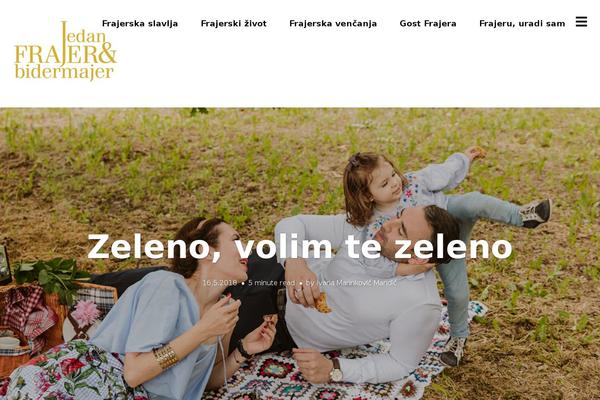 Ink theme site design template sample
