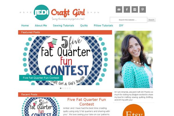 jedicraftgirl.com site used Crave Theme