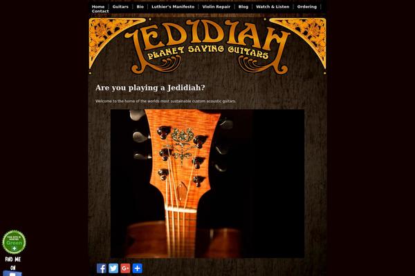 jedidiah.ca site used Modularity Lite