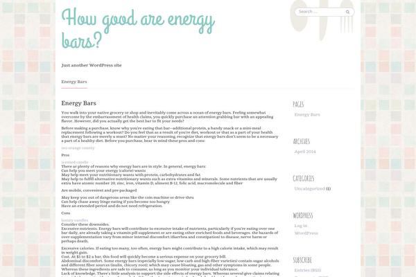 Gdfood theme site design template sample