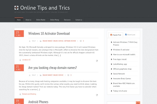 Modern Multipurpose theme site design template sample