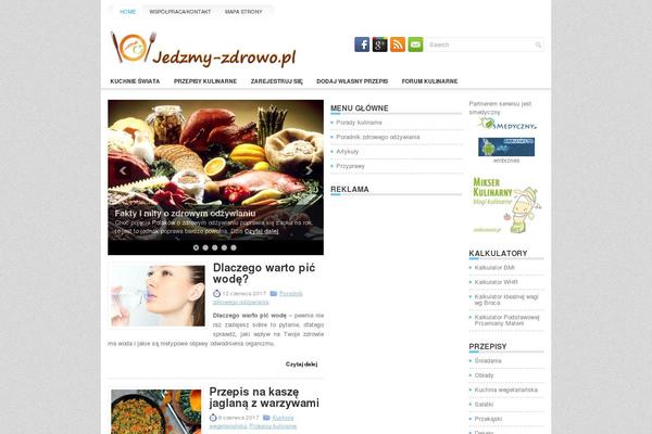 Cyberfolks theme site design template sample
