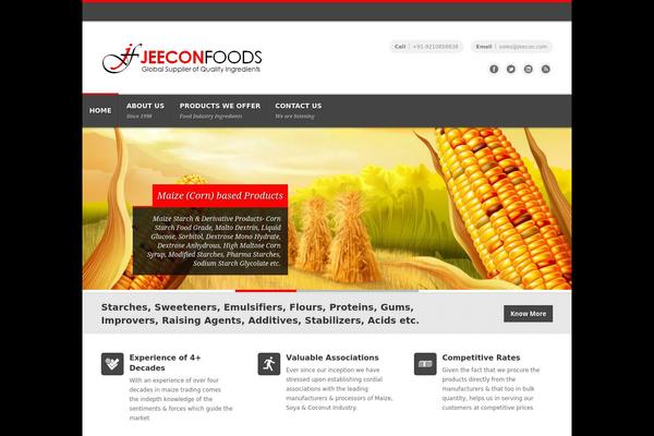 Infringe theme site design template sample