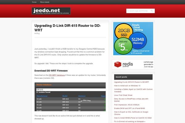 Thesis 1.8.1 theme site design template sample