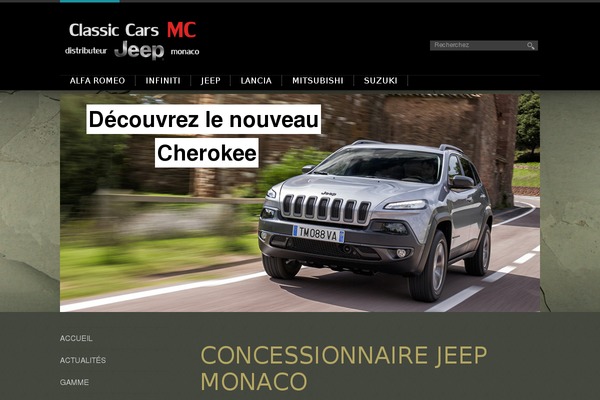 Jaguar theme site design template sample