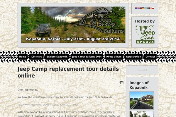 Envision theme site design template sample