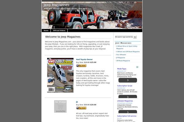 magicblue theme site design template sample