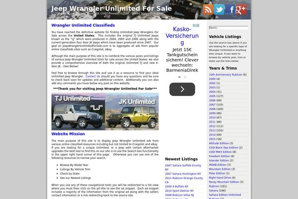 Prosense theme site design template sample
