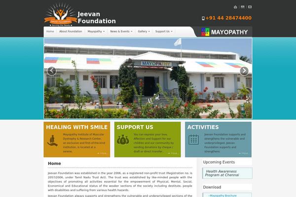 Response theme site design template sample