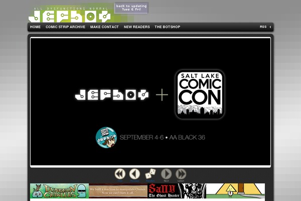jefbot.com site used Comicpress Greymatter