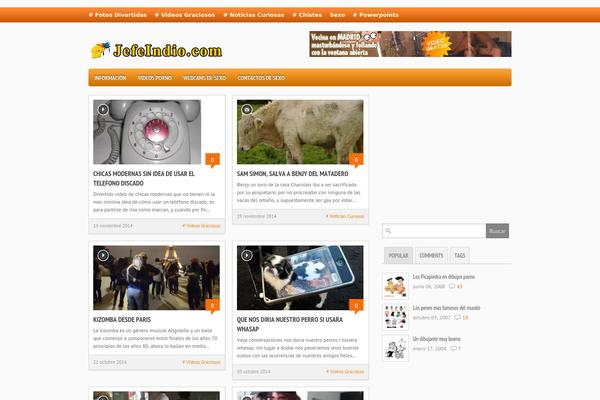 Boulevard theme site design template sample
