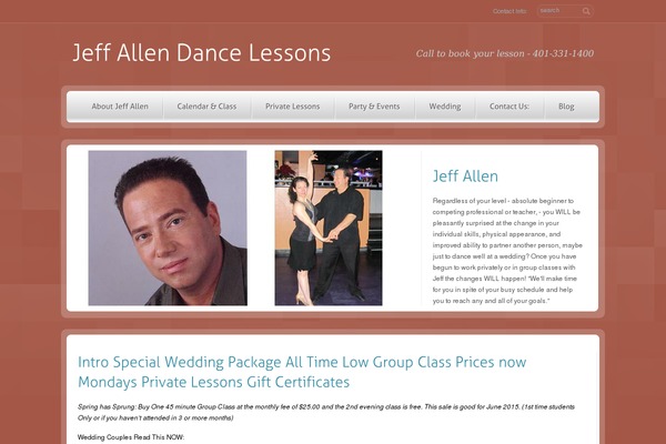 Site using Event Calendar plugin