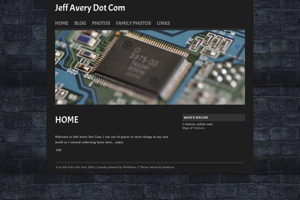 Keiran theme site design template sample