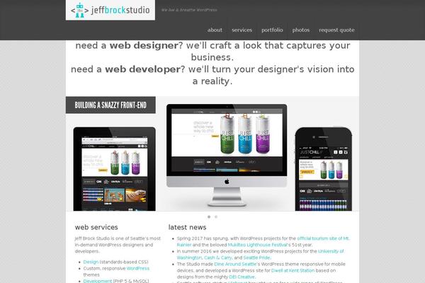 jeffbrockstudio.com site used Feather13