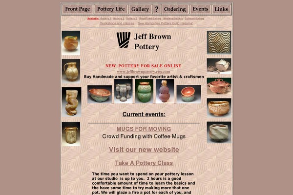 Parabola theme site design template sample