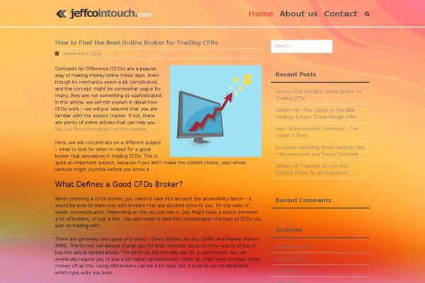 THBusiness theme site design template sample