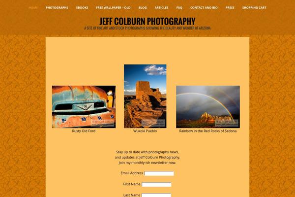 Photocrati theme site design template sample