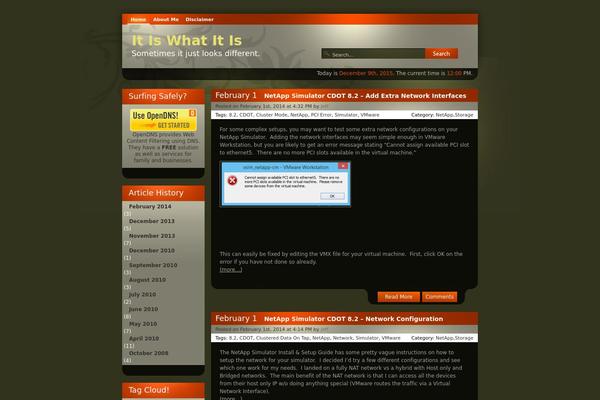 jeffdickman.com site used Holistic Teahouse