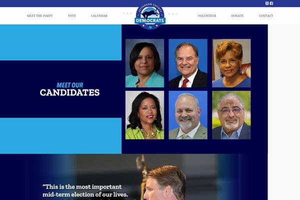 Liberty theme site design template sample