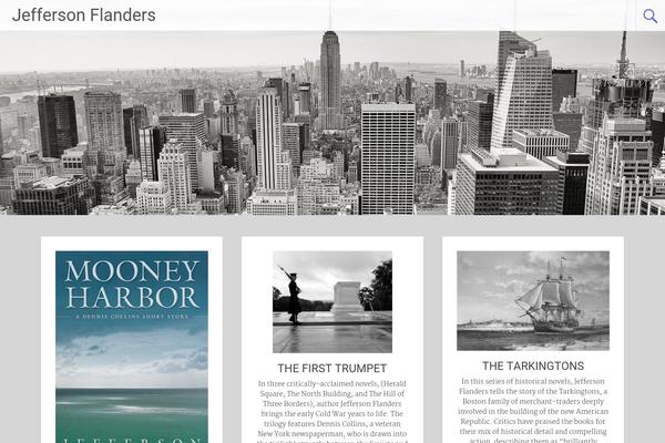 Radiate theme site design template sample