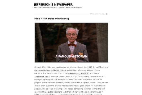jeffersonsnewspaper.org site used Grid Focus