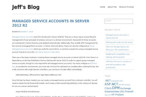 Site using WP-Syntax plugin