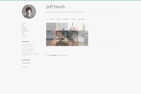 Infinity theme site design template sample