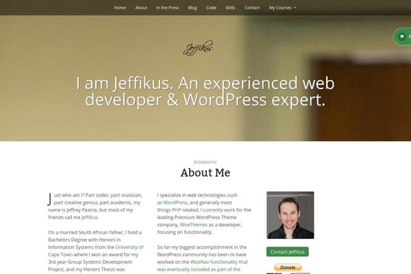 The One Pager theme site design template sample