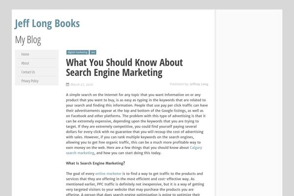 SmartAdapt theme site design template sample