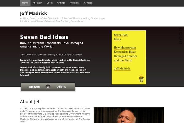 JustLanded theme site design template sample