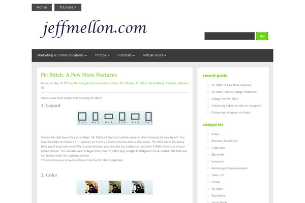 Quadro theme site design template sample