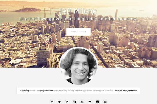 jeffmilone.com site used Organic_profile