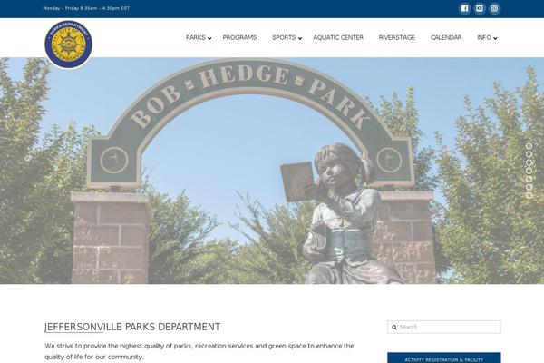 X Child theme site design template sample