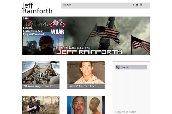 Hephaestus theme site design template sample