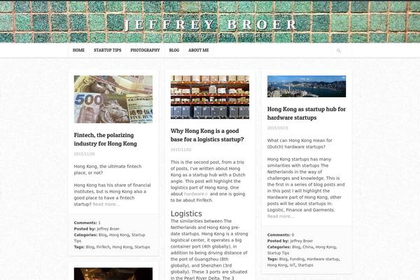 Hoarder theme site design template sample