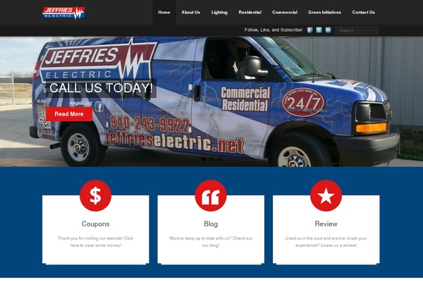 Engrave (Lite) theme site design template sample
