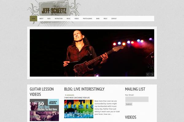 Soundboard theme site design template sample