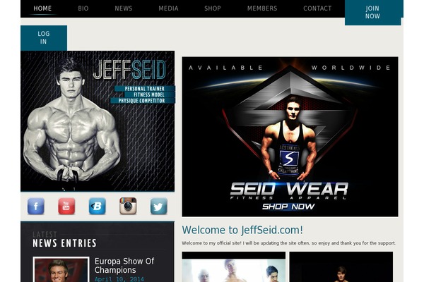 The7 theme site design template sample