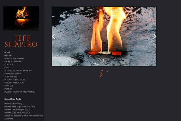 jeffshapiroceramics.com site used Artiste