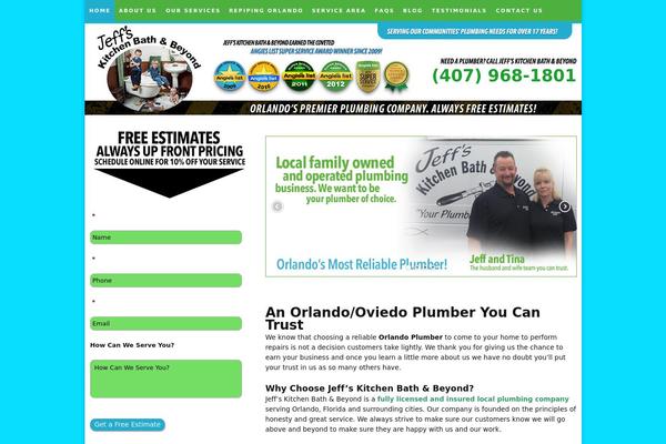 Site using J Shortcodes plugin