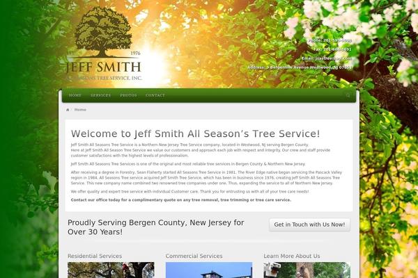 Alyeska theme site design template sample