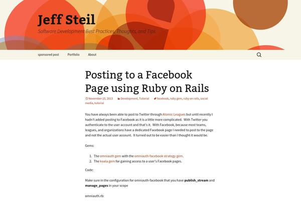 Site using Developer Formatter plugin