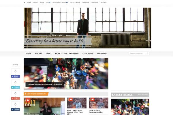 jeffsteinmann.com site used Legatus Theme