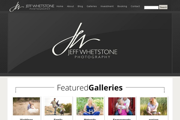 Prophoto4 theme site design template sample