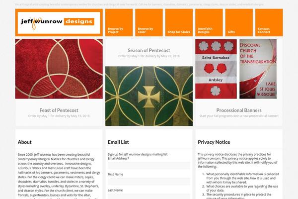 Metro theme site design template sample