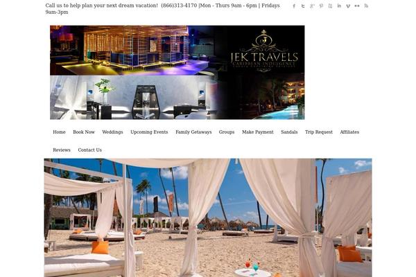 Hathor Pro theme site design template sample